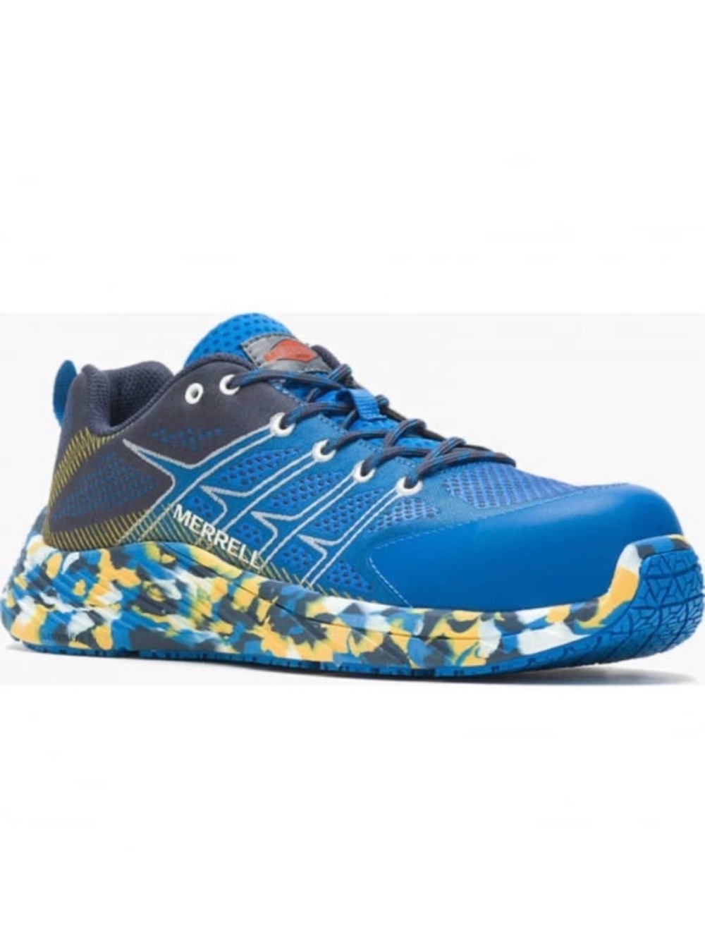 Merrell Moab Flight Men's Carbon Fiber Blue Sneakers Size 10 NWT